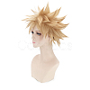 Short Blonde Wavy Cosplay Party Wigs OHAR-I015-03-7