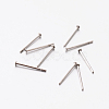 Tarnish Resistant 304 Stainless Steel Stud Earring Findings STAS-E074-12-1