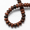 Natural Mahogany Obsidian Beads Strands G-S105-6mm-11-2