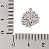 Non-Tarnish 304 Stainless Steel Pendants STAS-S139-06P-04-3