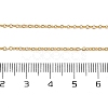 304 Stainless Steel Cable Chains Necklace for Men Women NJEW-N050-A03-G15-2