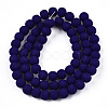 Opaque Glass Beads Strands GLAA-T032-P6mm-MD03-3