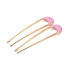 Alloy Enamel Hair Forks MRMJ-P013-A02-1