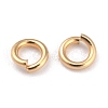 Rack PlatingBrass Open Jump Rings KK-O139-18A-G-2