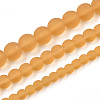 Transparent Glass Beads Strands GLAA-T032-T6mm-MD08-4