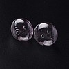 Transparent Handmade Blown Glass Globe Beads GLAA-T012-52E-3