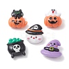 Halloween Themem Resin Brooch JEWB-BR00116-1