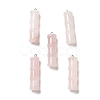Natural Rose Quartz Pendants G-I340-A15-1