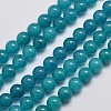 Natural & Dyed Malaysia Jade Bead Strands X-G-A146-8mm-A24-1