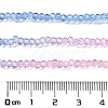 Transparent Painted Glass Beads Strands LS-DGLA-A034-T2mm-A08-3
