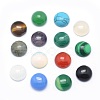 Natural & Synthetic Mixed Gemstone Cabochons G-P393-R-12mm-1