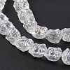 Transparent AB Colored Plated Electroplate Glass Beads X1-GLAA-P028-AB01-5