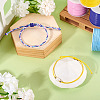 40M 4 Colors PU Leather Thread Cord AJEW-TA0002-29C-6