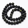 Natural Serpentine/Green Lace Stone Beads Strands G-D676-10mm-2
