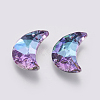 K9 Glass Rhinestone Pendants GLAA-K034-G02-1