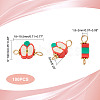 100Pcs Polymer Clay Connector Charms CLAY-DC0001-01-2