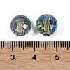 Transparent Electroplate Glass Beads EGLA-N002-31-G07-3
