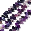 Natural Agate Beads Strands G-G021-04A-09-1