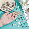 1Bag Brass Snap Buttons KK-GF0001-25P-3
