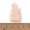 Opaque Resin Pendants RESI-B018-01D-3