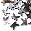 Natural Black Lip Shell Beads X-SSHEL-S265-001K-1