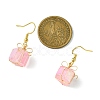 4 Pairs Natural Quartz Dangle Earrings for Women EJEW-TA00561-4