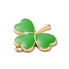 Alloy Enamel Pendants ENAM-D043-01B-4