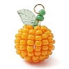 Seed Beads Beaded Pendants PALLOY-TA00159-03-1