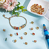 50Pcs Brass Spacer Beads RB-AR0003-23-5
