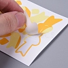Bowknot & Heart Pattern Decorative Stickers Sheets DIY-L037-G07-3