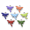 201 Stainless Steel Enamel Charms STAS-N088-19-2