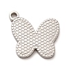 Non-Tarnish 304 Stainless Steel Charms STAS-E199-02P-1