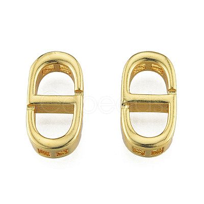 Brass Connector Charms KK-N259-21-1