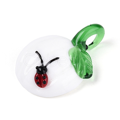 Handmade Lampwork Pendants LAMP-N034-02A-1