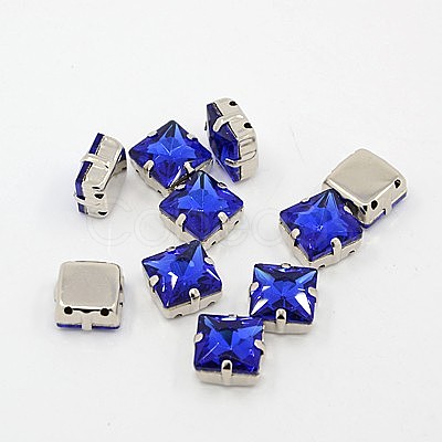 Sew on Rhinestone RGLA-F008-10x10mm-M-1