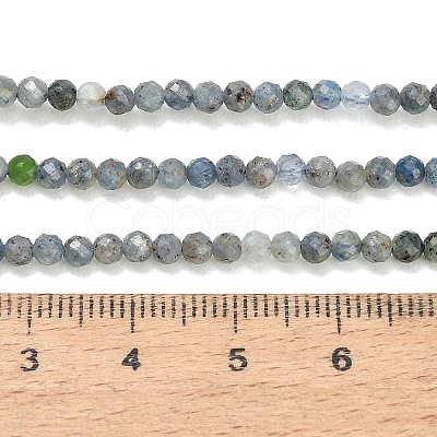 Natural Kyanite Cyanite Disthene Beads Strands GG-CBABEF5-A01-3mm-02-1