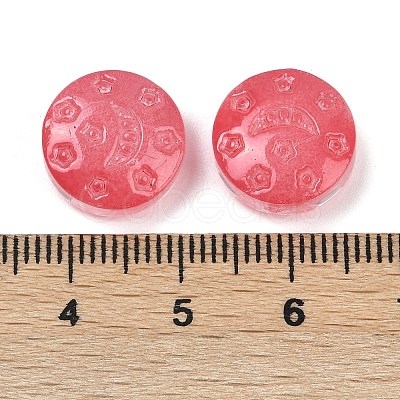 Transparent Glass Beads DGLA-E004-09C-1