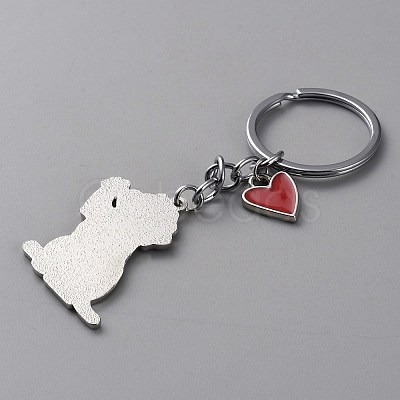 Animal Theme Alloy Keychain KEYC-SZC0007-01H-1