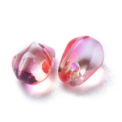 Transparent Glass Charms LS-GLAA-O017-02F-1