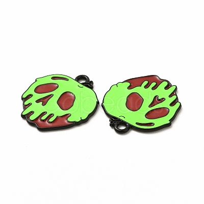 Rack Plating Alloy Enamel Pendants LS-FIND-G054-20EB-02-1