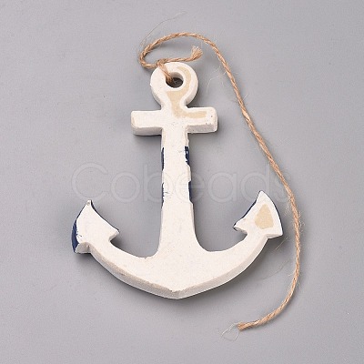 Hanging Resin Pendant Decorations AJEW-WH0098-75E-1