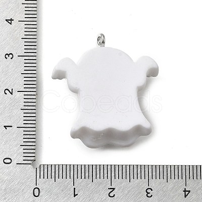 Halloween Opaque Resin Pendants CRES-D318-02C-P-1