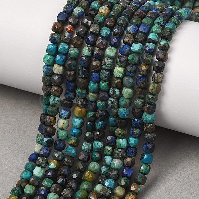 Natural Chrysocolla and Lapis Lazuli Beads GG-CBA9631-B03-04-1