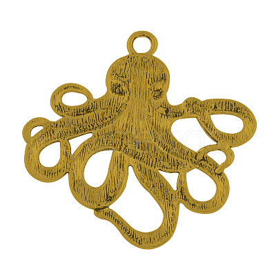 Tibetan Style Alloy Big Pendants TIBEP-A15669-AG-RS-1