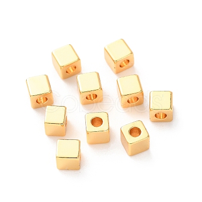 Brass Beads KK-C157-63G-1