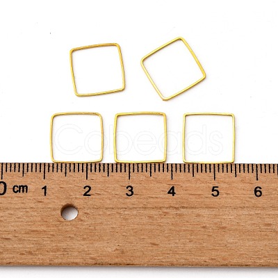 Square Brass Linking Rings X-EC03012mm-G-1