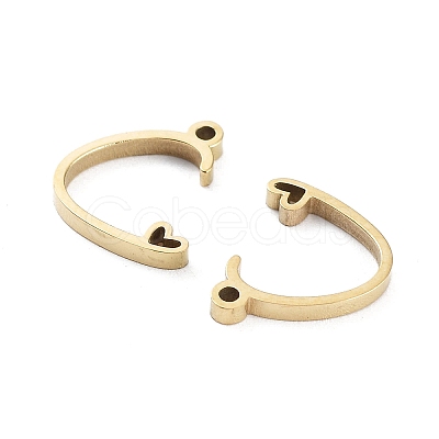304 Stainless Steel Charms STAS-M327-02G-C-1