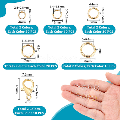 Jewelry Finding Kits KK-PH0011-14C-1