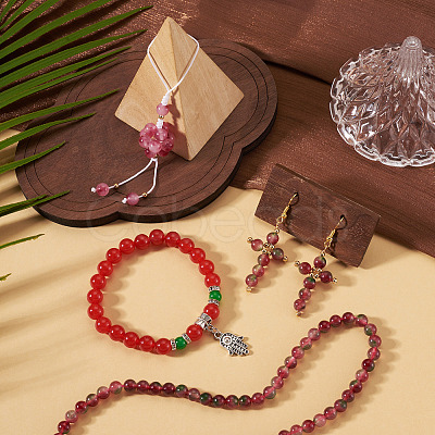 2 Strands Natural Malaysia Jade Beads Strands G-TA0003-35A-03-1