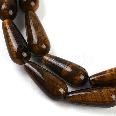 Natural Tiger Eye Beads Strands G-H064-D03-01-1